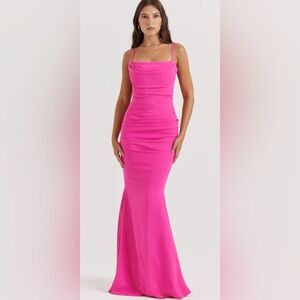 House of CB Milena dress in pink